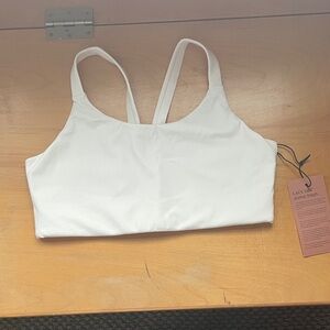 Girlfriend Collective Ivory Sports Bra